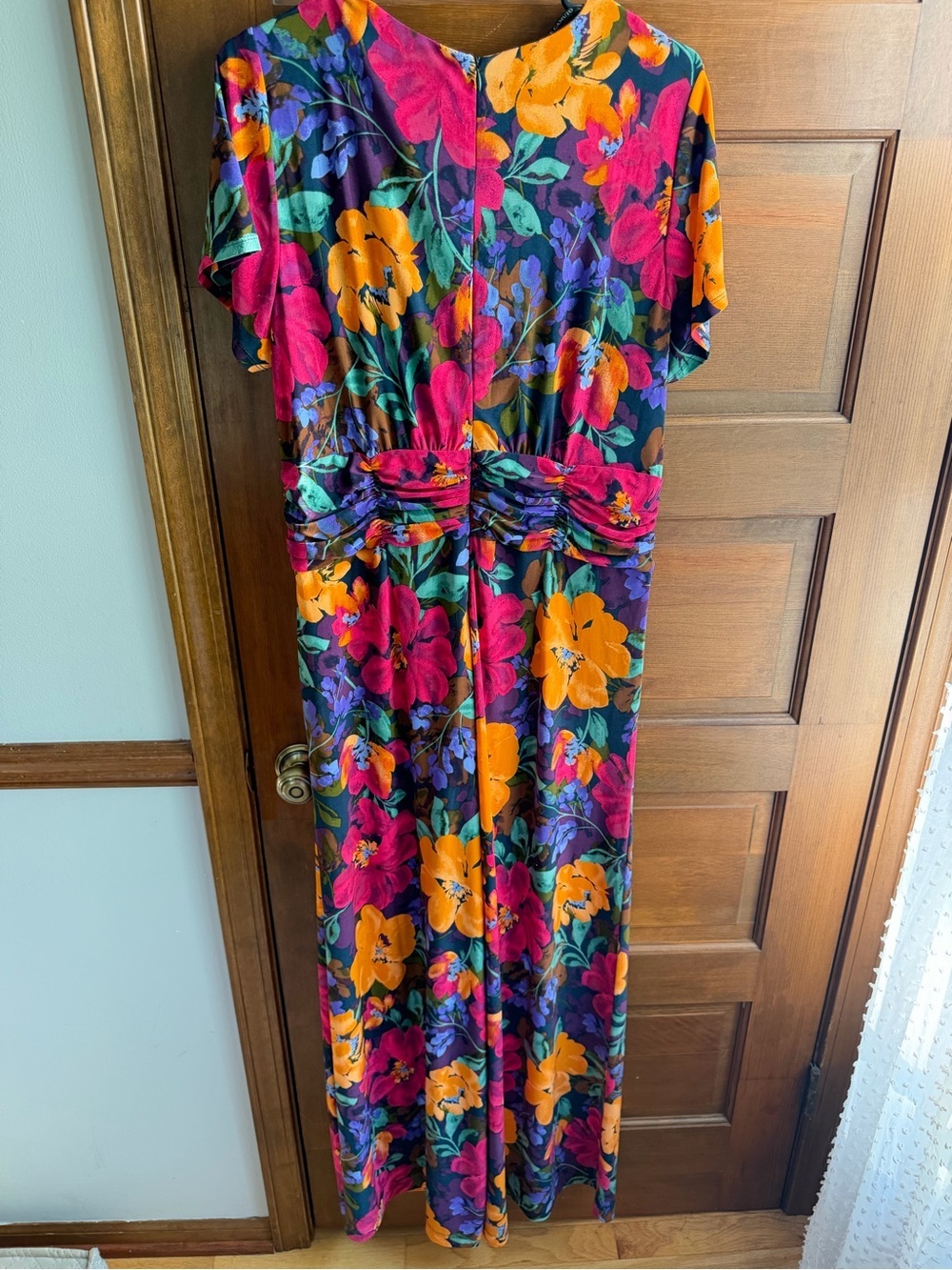Vince Camuto Women's Twist-Front Cap-Sleeve Jumpsuit - Picture 6 of 6